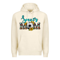 Tofu western leopard cowhide sunflowers  glitter mom soccer Premium Hoodie - Artiststas