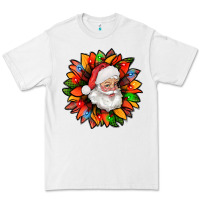 White santa claus with sunflower christmas bbs Premium Tee - BundleAndBundleShop