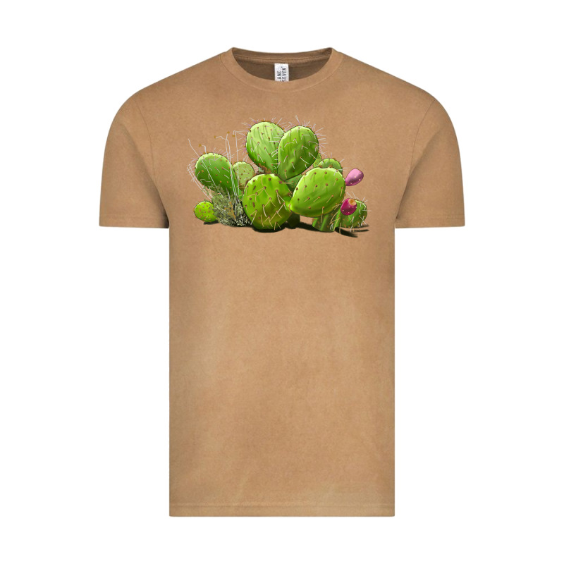 Desert Prickly Pear Cactus Vintage Tee by LillyAllenDesigns | Teevron