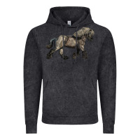 Vintage Black Belgian Horse Vintage Hoodie - LillyAllenDesigns