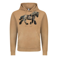 Vintage Camel Belgian Horse Vintage Hoodie - LillyAllenDesigns