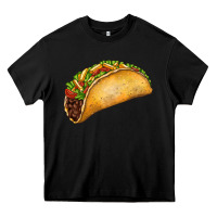 Black Taco Heavy Core Tee - FaDigitalArtStudio