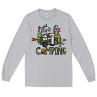 Moon Dust let's go camping Long Sleeve Tee - CowhideDigitalArt