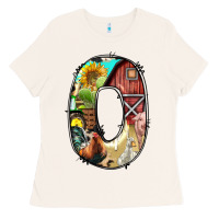 Bone farm life alphabet lowercase letters o Ladies Tee - BundleAndBundleShop