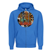 True Royal Christmas Cowboy Boots Zipper Hoodie - RanaPortraitStore