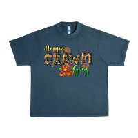 Midnight Navy Happy crawdi Gras Urban Heavy Tee - LillyAllenDesigns