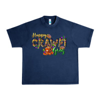 Navy Happy crawdi Gras Urban Heavy Tee - LillyAllenDesigns