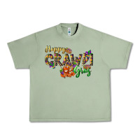 Oil Green Happy crawdi Gras Urban Heavy Tee - LillyAllenDesigns