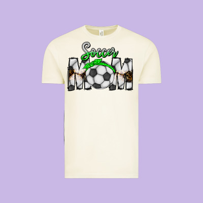 Soccer Mom Vintage Tee Designed By Cowhidedigitalart