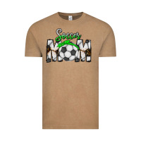 Vintage Coffee Soccer Mom Vintage Tee - CowhideDigitalArt