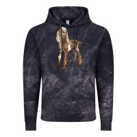Cloud Black Baby Nubian Goat Vintage Hoodie - LillyAllenDesigns