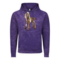 Cloud Purple Baby Nubian Goat Vintage Hoodie - LillyAllenDesigns