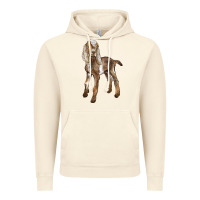 Vintage Artic Baby Nubian Goat Vintage Hoodie - LillyAllenDesigns