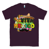 Plum Viva Mexico Classic Tee - FaDigitalArtStudio