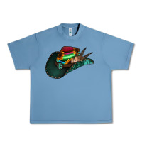 Pebble Blue aztec sunflower cowboy hat Urban Heavy Tee - Jasminsmagicworld