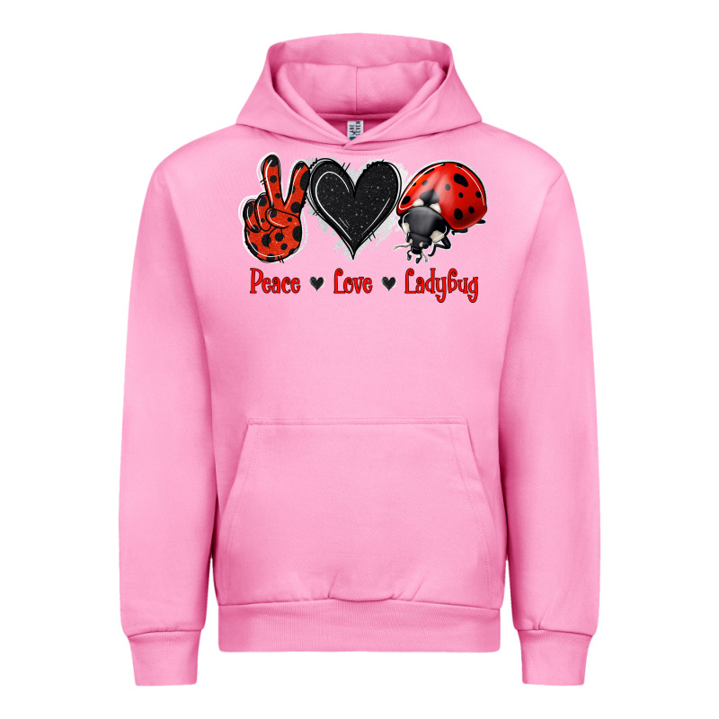 Peace Love Ladybug Urban Hoodie by Jasminsmagicworld | Teevron