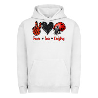 Pigment Lunar Rock Peace Love Ladybug Urban Hoodie - Jasminsmagicworld