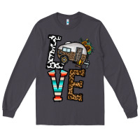 Smoke love caravan Long Sleeve Tee - CowhideDigitalArt