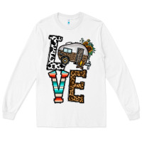 White love caravan Long Sleeve Tee - CowhideDigitalArt