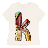 Bone farm life alphabet lowercase letters k Ladies Tee - BundleAndBundleShop