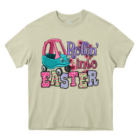Mossy Easter Day Rollin into Easter toddler car Heavy Core Tee - OliviaCreatesArt