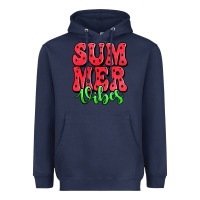 Navy summer vibes watermelon Heavyweight Hoodie - Jasminsmagicworld