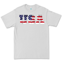 Dove Grey usa Premium Tee - DesigneFamous