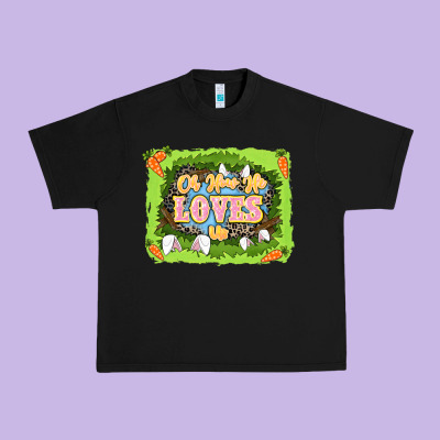 Oh How He Loves Us Easter Day Urban Heavy Tee Designed By Lillyallendesigns