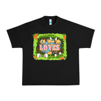 Black Oh how he loves us Easter Day Urban Heavy Tee - LillyAllenDesigns