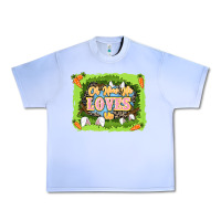 Grape Ice Oh how he loves us Easter Day Urban Heavy Tee - LillyAllenDesigns