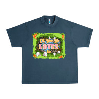 Midnight Navy Oh how he loves us Easter Day Urban Heavy Tee - LillyAllenDesigns