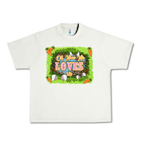 Pistachio Oh how he loves us Easter Day Urban Heavy Tee - LillyAllenDesigns