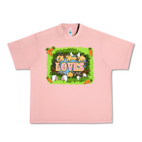 Salmon Oh how he loves us Easter Day Urban Heavy Tee - LillyAllenDesigns