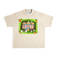 Sandshell Oh how he loves us Easter Day Urban Heavy Tee - LillyAllenDesigns