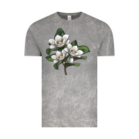 Cloud Rock Magnolia Flower Illustration Vintage Tee - LillyAllenDesigns