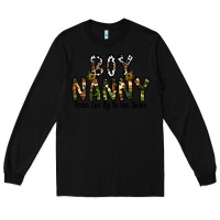 Black boy nanny from son up to son down Long Sleeve Tee - CowhideDigitalArt