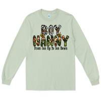 Matcha boy nanny from son up to son down Long Sleeve Tee - CowhideDigitalArt