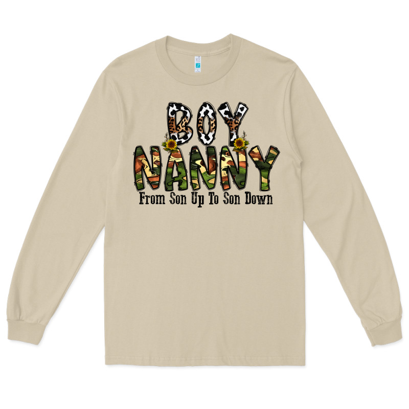 Boy Nanny From Son Up To Son Down Long Sleeve Tee by CowhideDigitalArt | Teevron