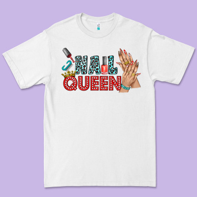 Nail Queen Bbs Premium Tee Designed By Bundleandbundleshop