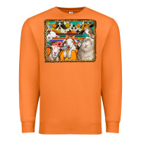 Carrot autumn sheeps Premium Sweatshirt - Jasminsmagicworld