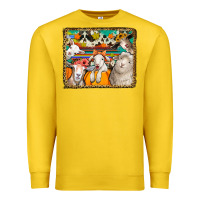 Lemon autumn sheeps Premium Sweatshirt - Jasminsmagicworld