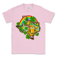 Bubblegum Pink Texas St. Patrick's Day Classic Tee - OliviaCreatesArt