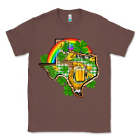 Chestnut Texas St. Patrick's Day Classic Tee - OliviaCreatesArt