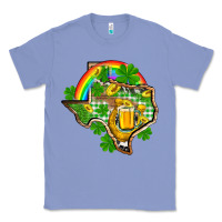 Colony Blue Texas St. Patrick's Day Classic Tee - OliviaCreatesArt
