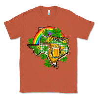 Copper Texas St. Patrick's Day Classic Tee - OliviaCreatesArt
