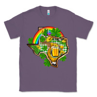 Lavender Texas St. Patrick's Day Classic Tee - OliviaCreatesArt