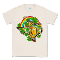 Natural Texas St. Patrick's Day Classic Tee - OliviaCreatesArt