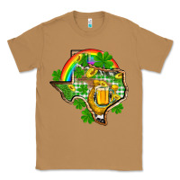 Toasted Coconut Texas St. Patrick's Day Classic Tee - OliviaCreatesArt