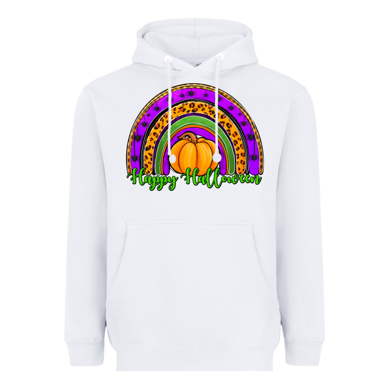 Happy Halloween Rainbow Heavyweight Hoodie by Jasminsmagicworld | Teevron