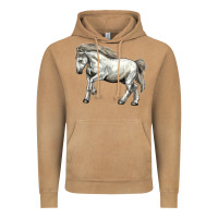 Vintage Camel percheron horse Vintage Hoodie - LillyAllenDesigns